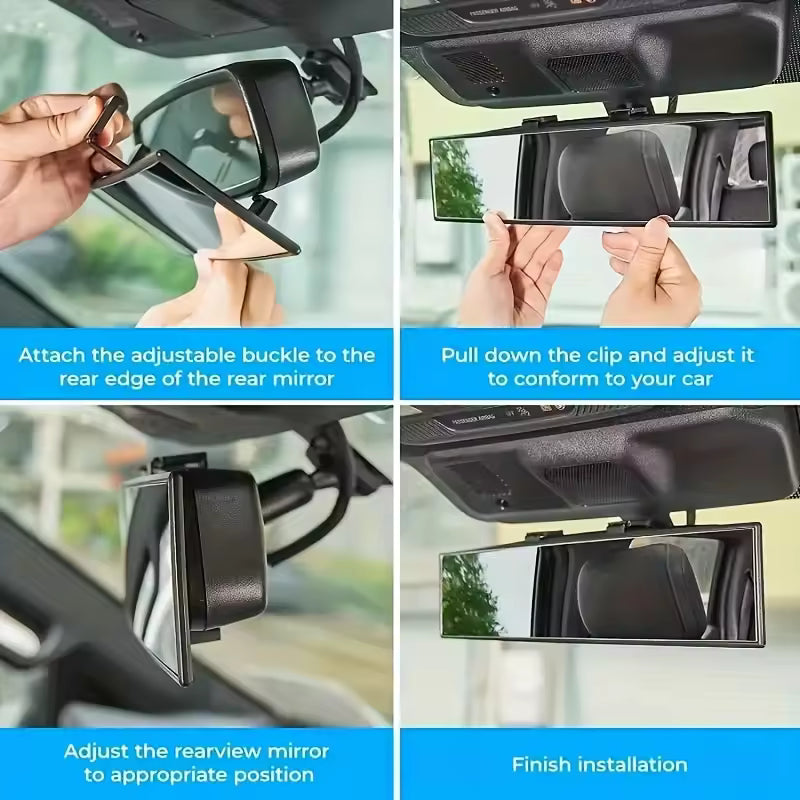 Blind-Spotted Rearview Mirror