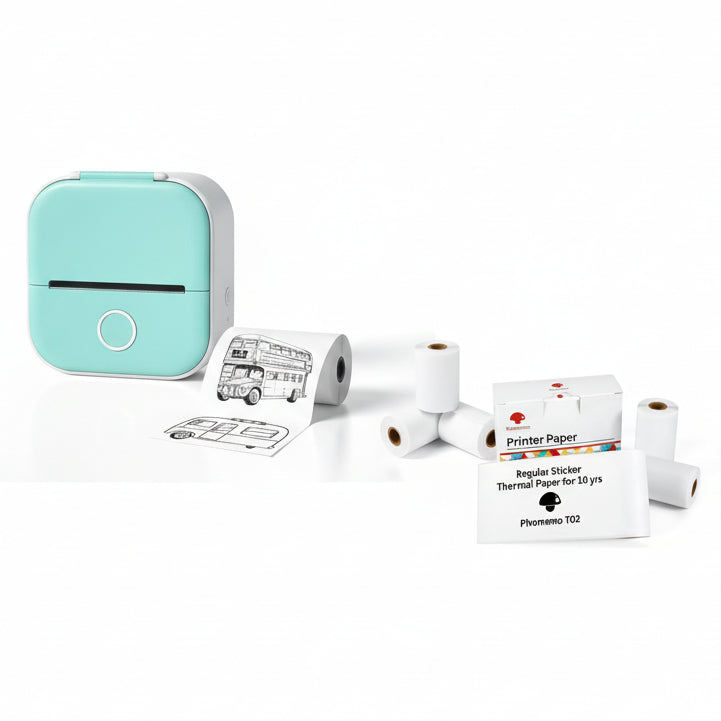 Mini Bluetooth Thermal Label Printer