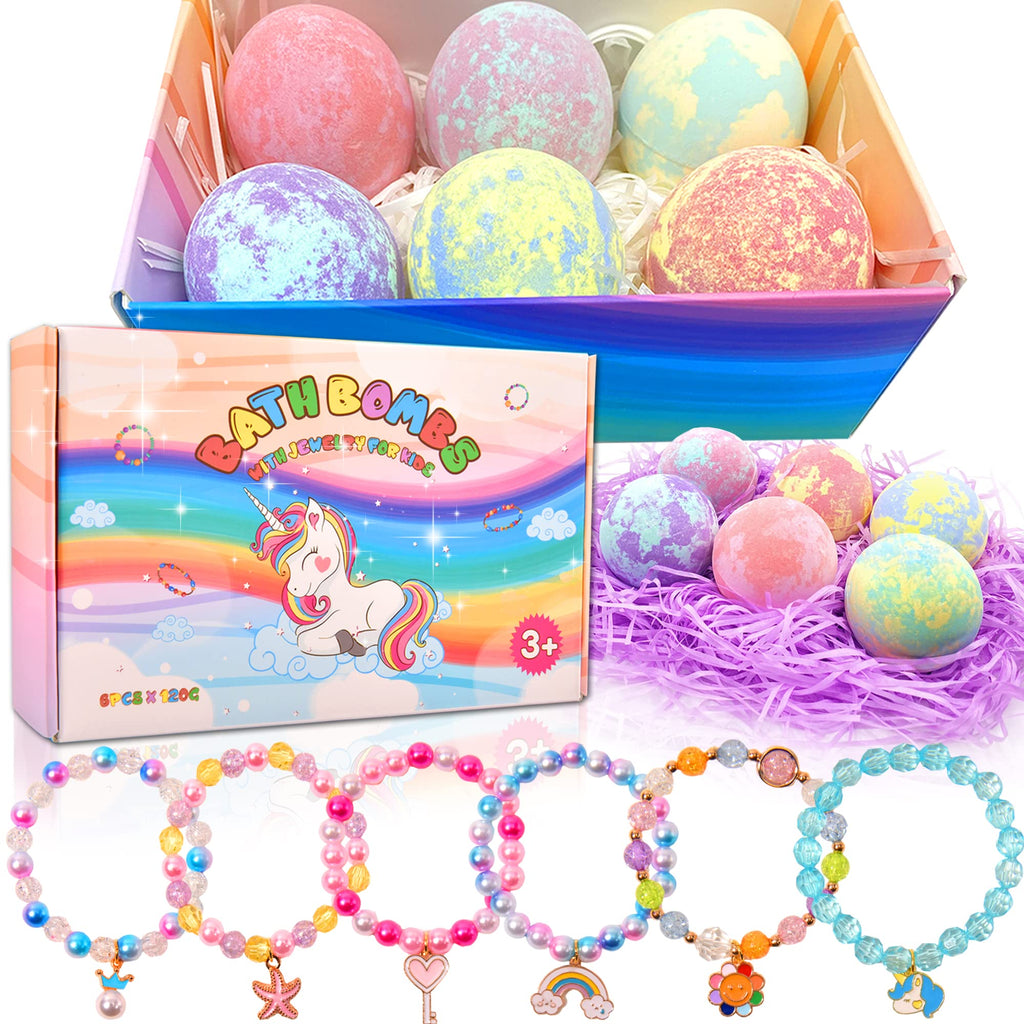 Magical Bath Bombs with Surprise Inside