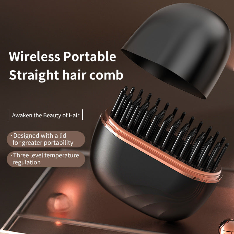 Wireless Hair Straightening Comb