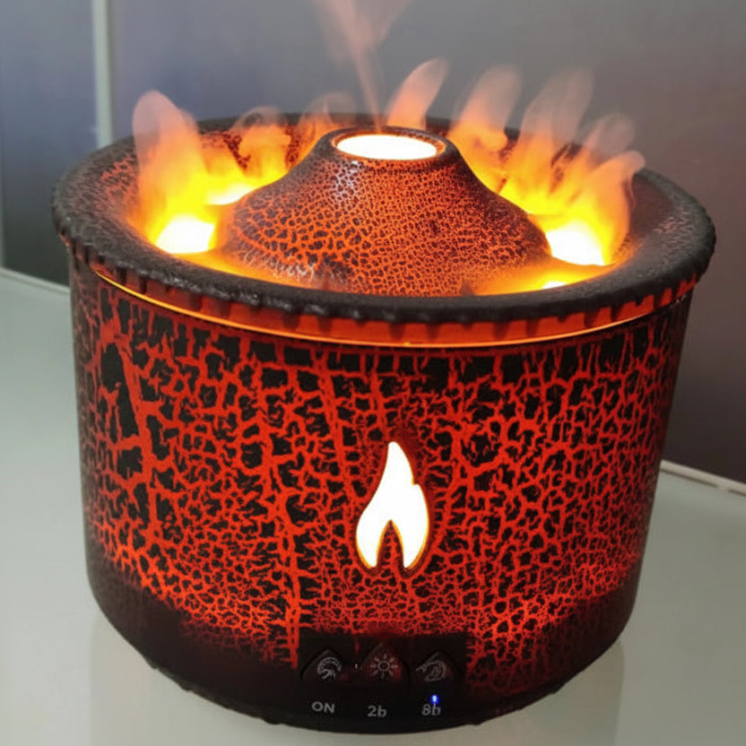 Volcano Flame Aromatherapy Humidifier