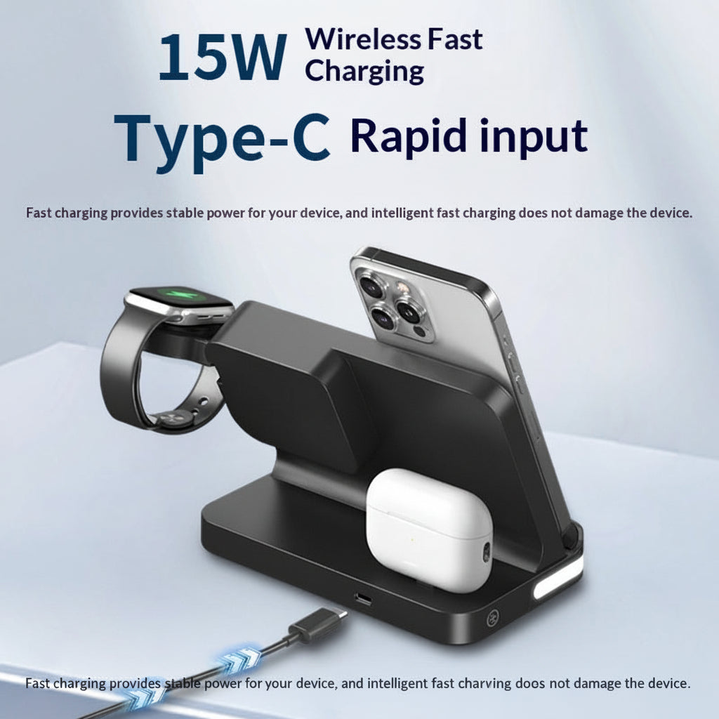 4 in 1 Wireless Charging Station