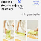 Sealed Ice Cube Tray – Food-Grade Reusable Freezer Mold