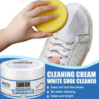 White Shoe Cleaning Cream – One-Wipe Stain Remover