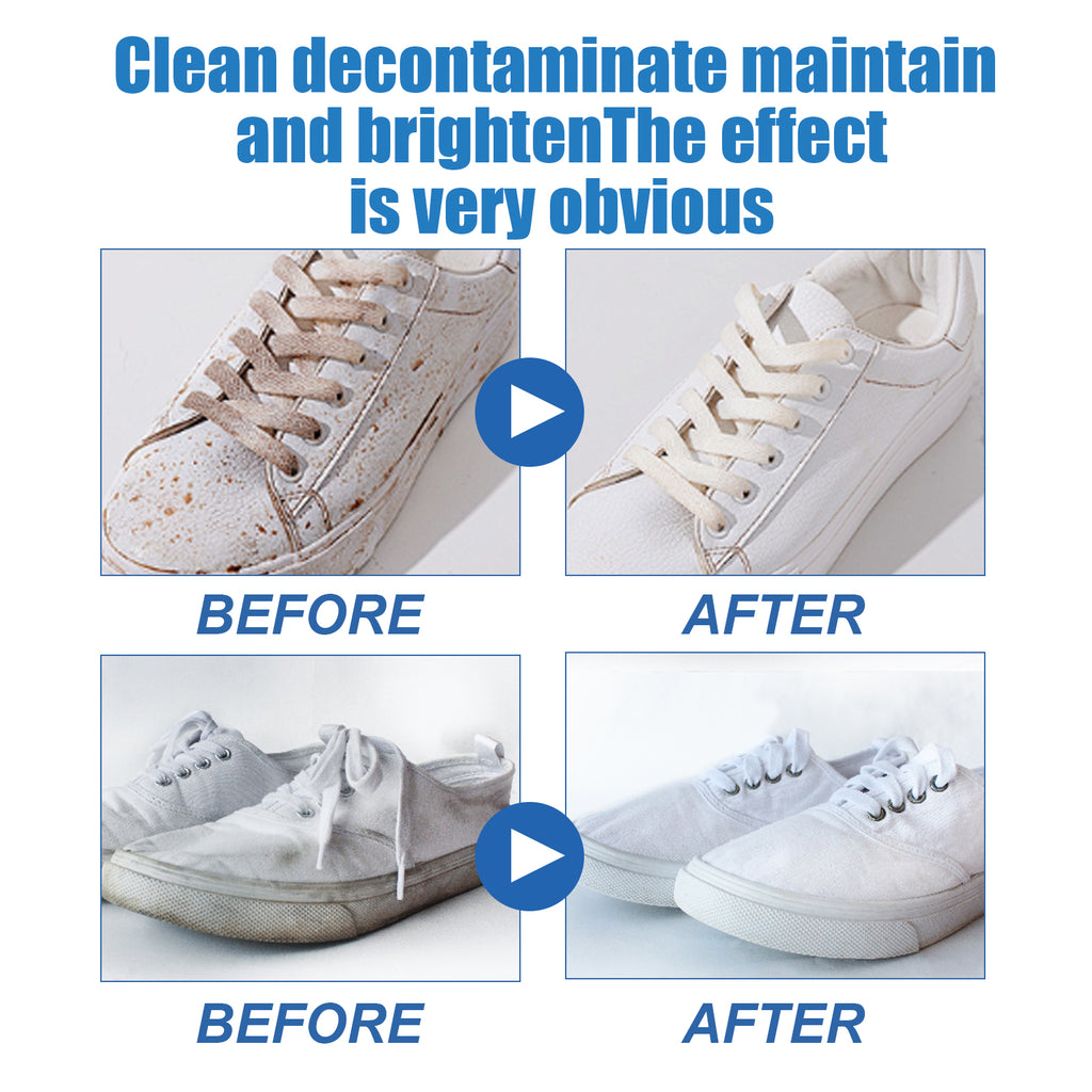 White Shoe Cleaning Cream – One-Wipe Stain Remover