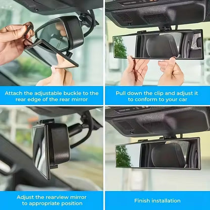 Blind-Spotted Rearview Mirror