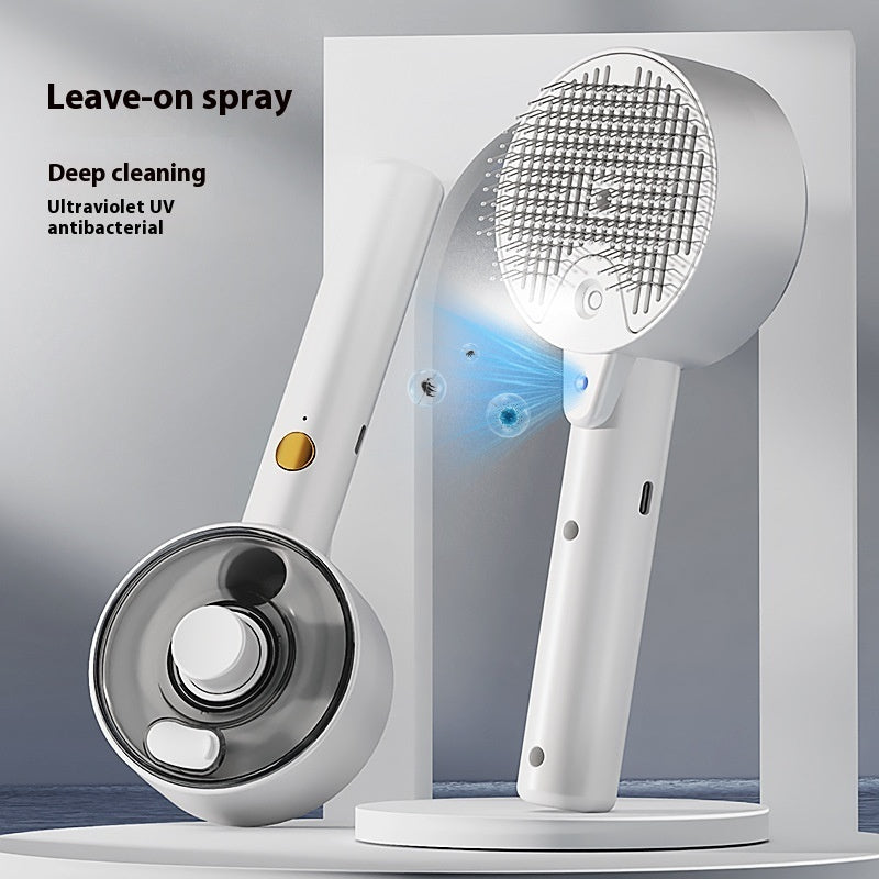 Self-Cleaning Pet Grooming Brush