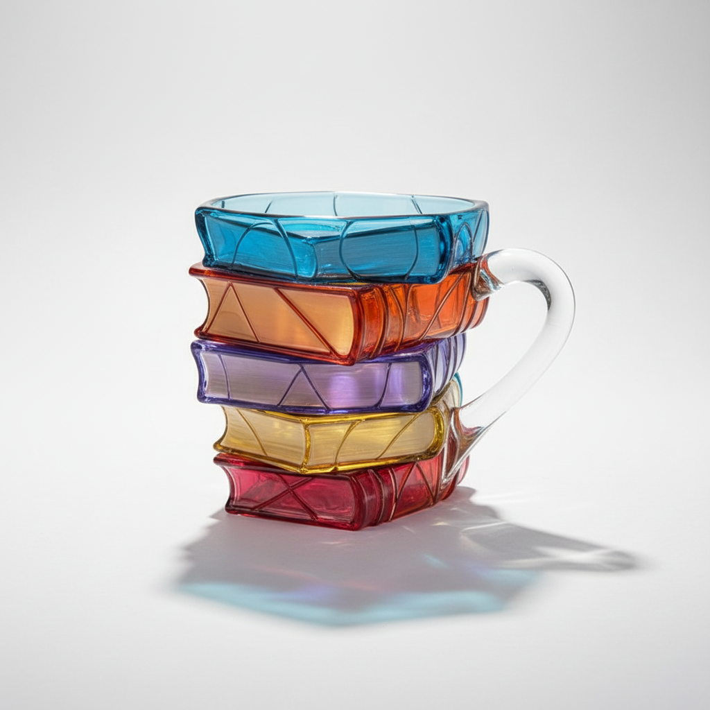 Book Lover's Ceramic Mug – Clean HD