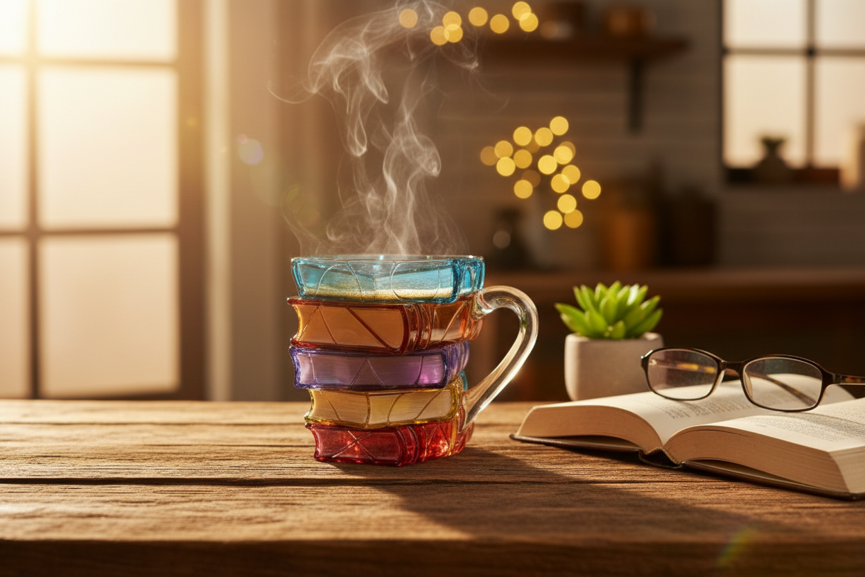 Book Lover's Mug – Lifestyle Shot