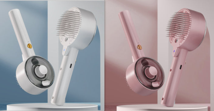 Self-Cleaning Pet Grooming Brush