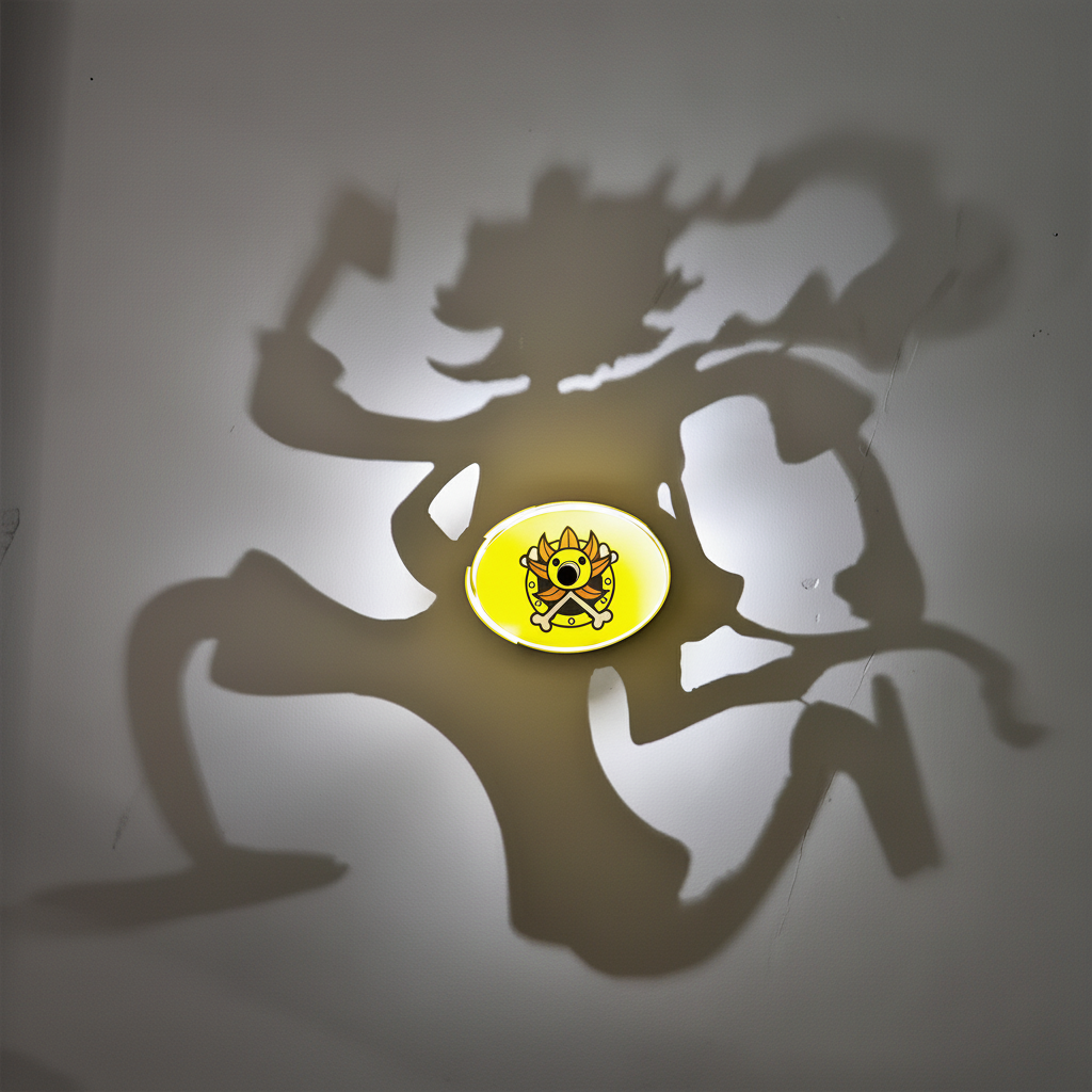 Luffy Shadow Projector - Enhanced Quality