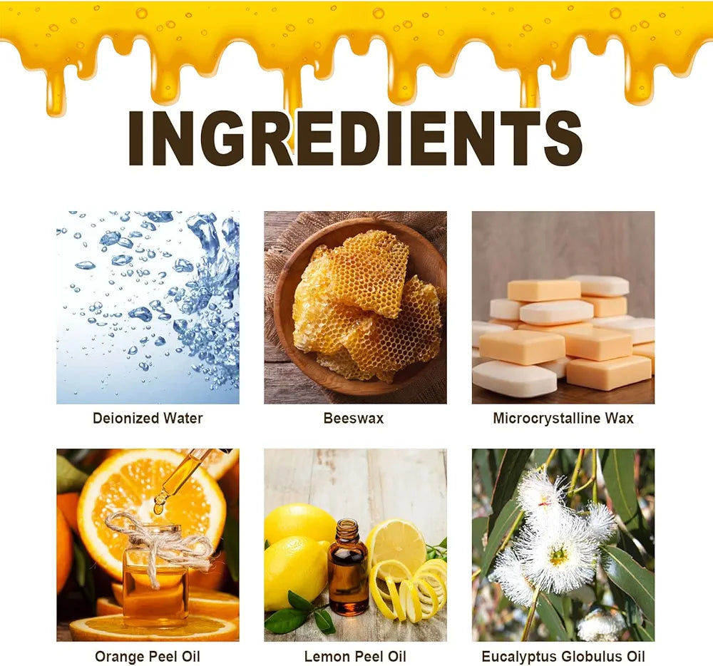 WoodShine Beeswax Spray – Natural Furniture Polish & Restorer