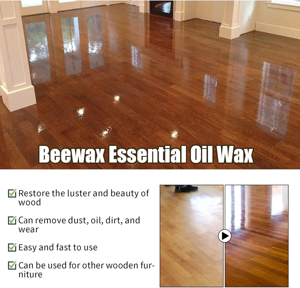 WoodShine Beeswax Spray – Natural Furniture Polish & Restorer