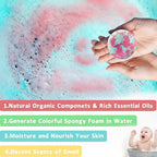Magical Bath Bombs with Surprise Inside