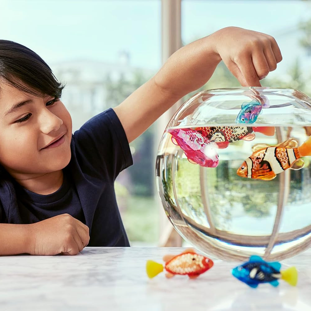 Realistic Electronic Fish Toys – 6-Pack Kids Playset