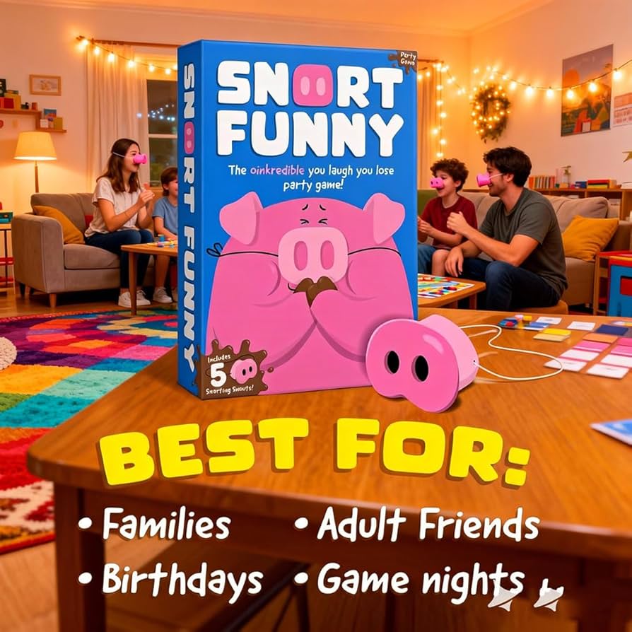 Snort Funny Pig game