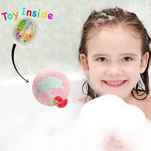 Magical Bath Bombs with Surprise Inside