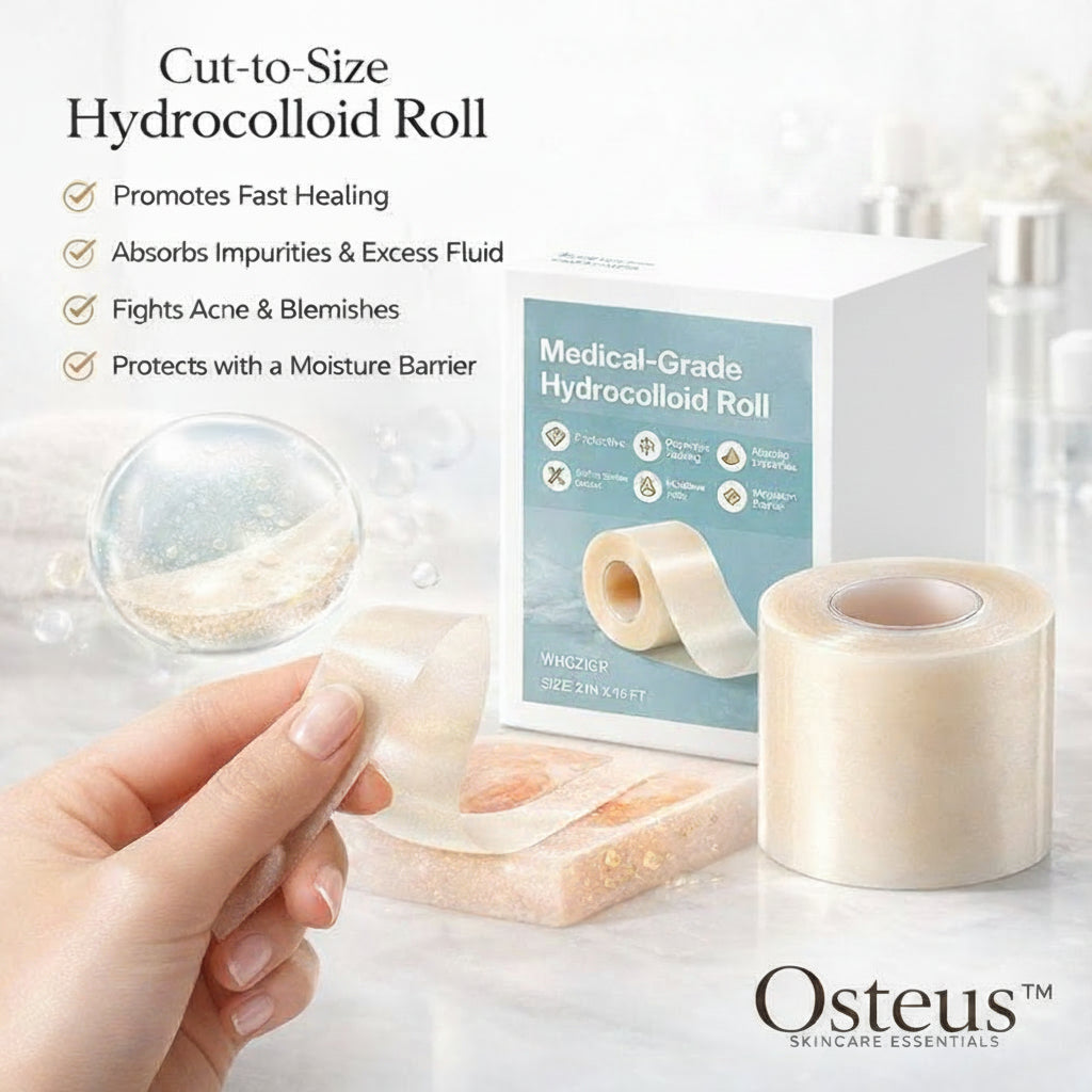 Hydrogel Wound Dressing Roll – Absorbent Acne & Wound Care