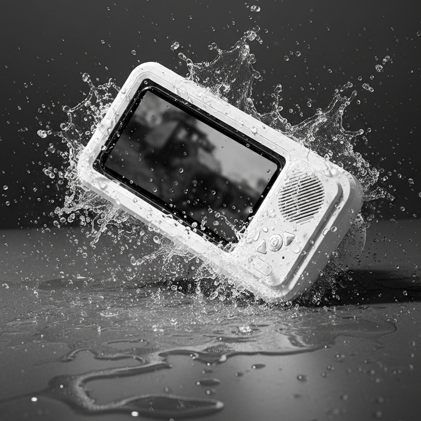 Waterproof Speaker Poster